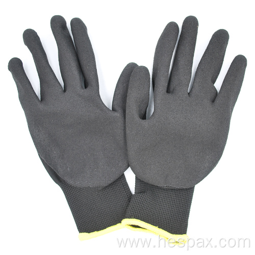 Hespax Anti Slip Latex Foam Coated Safety Gloves